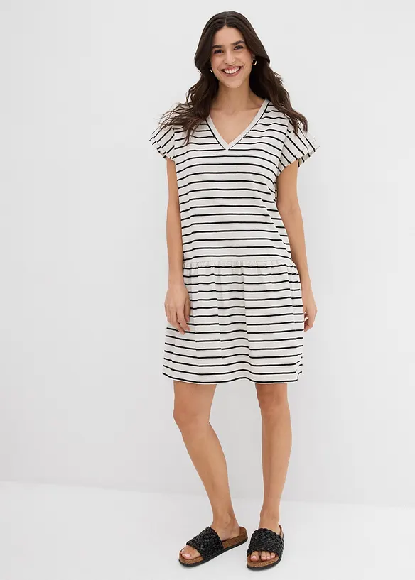 Robe en jersey 100% coton, bonprix