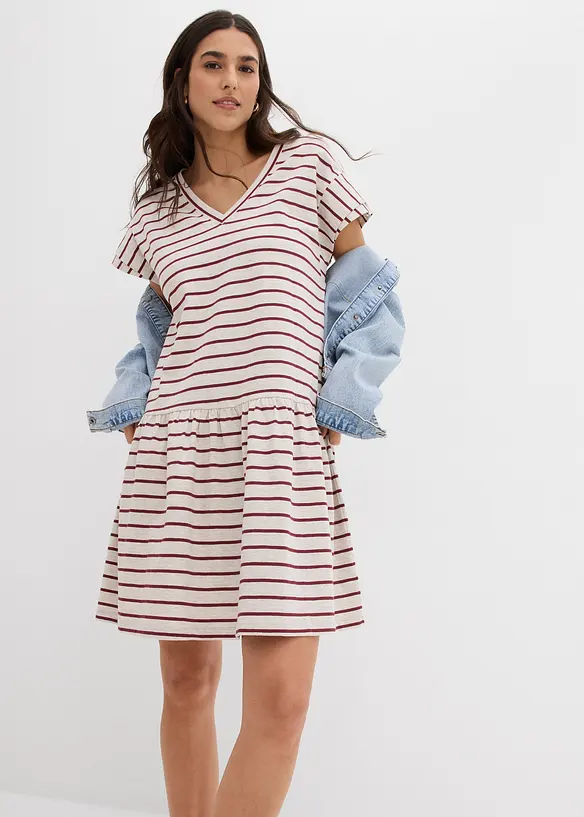 Robe en jersey 100% coton, bonprix