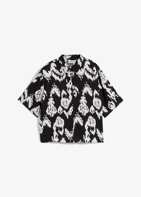 Chemisier en viscose avec imprimé ethnique, bonprix