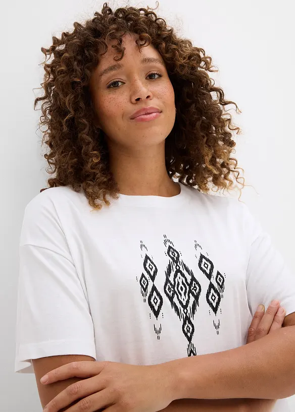 T-shirt &agrave; imprim&eacute;, bonprix