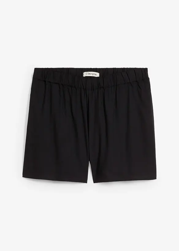 Short à taille élastiquée en viscose, bonprix