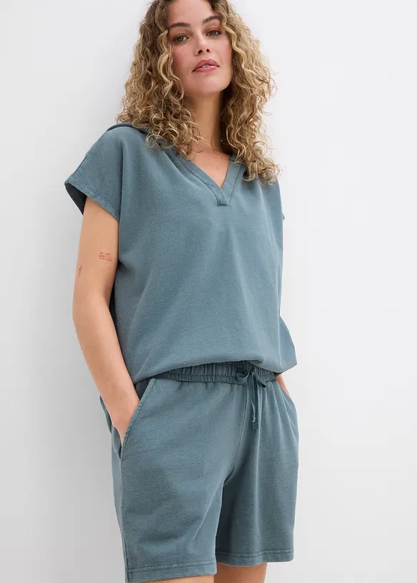 Short en molleton 100% coton, bonprix