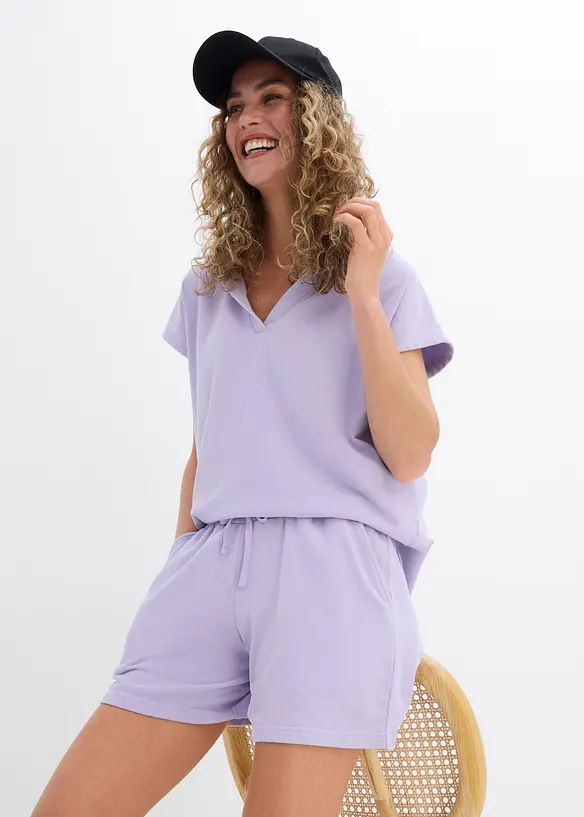 Short en molleton 100% coton, bonprix