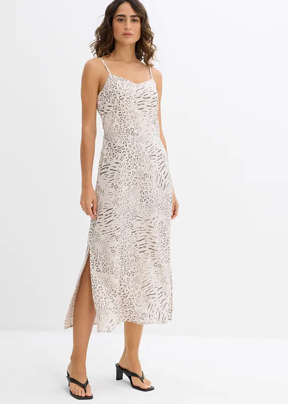 Robe à bretelles en viscose fluide, bonprix