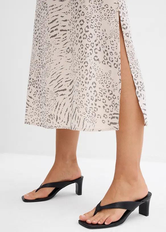 Robe à bretelles en viscose fluide, bonprix