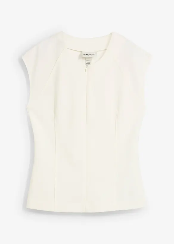 Top en maille piquée, bonprix