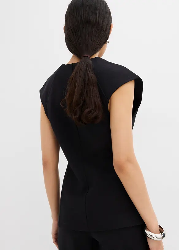 Top en maille piquée, bonprix