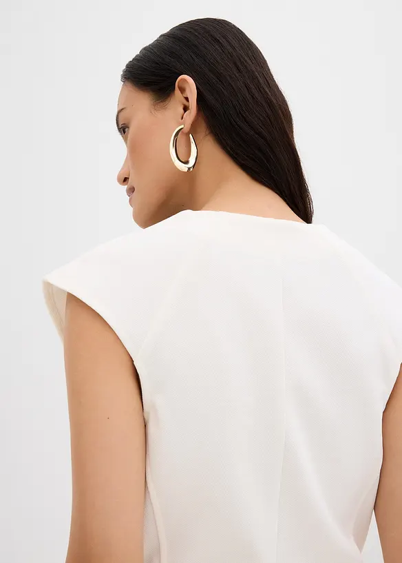 Top en maille piquée, bonprix