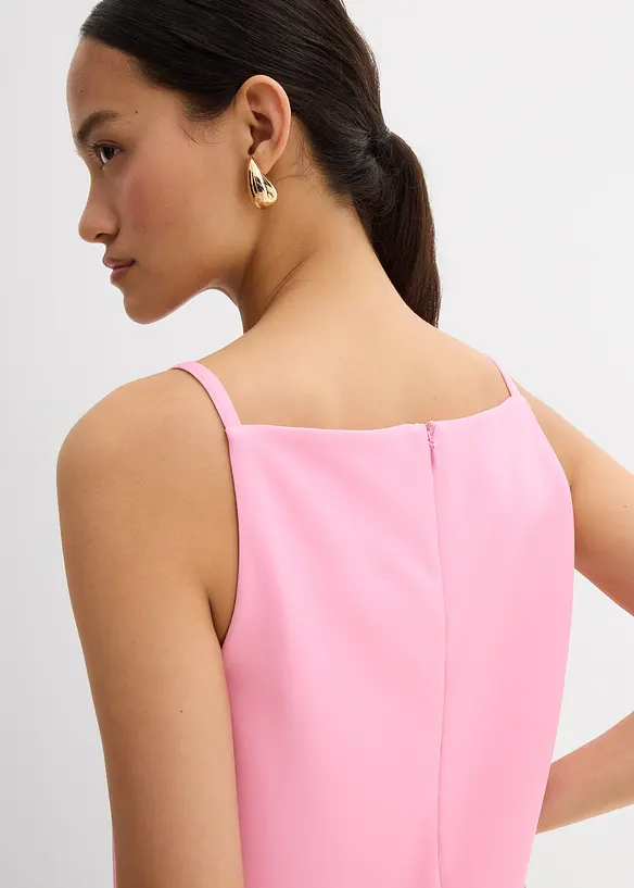 Robe courte en matière néoprène fluide, bonprix