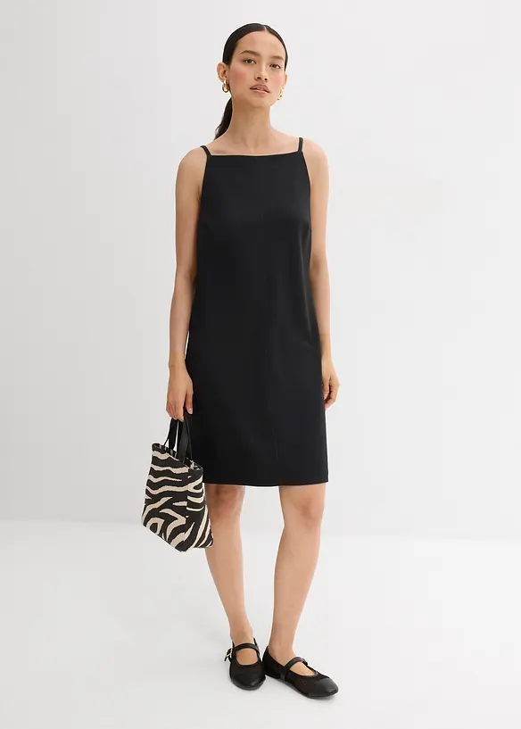 Robe courte en matière néoprène fluide, bonprix