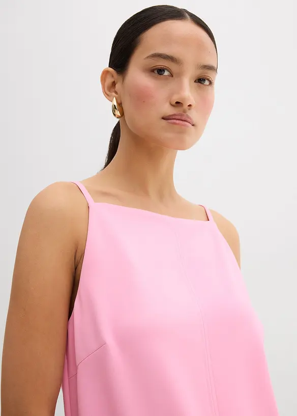 Robe courte en matière néoprène fluide, bonprix