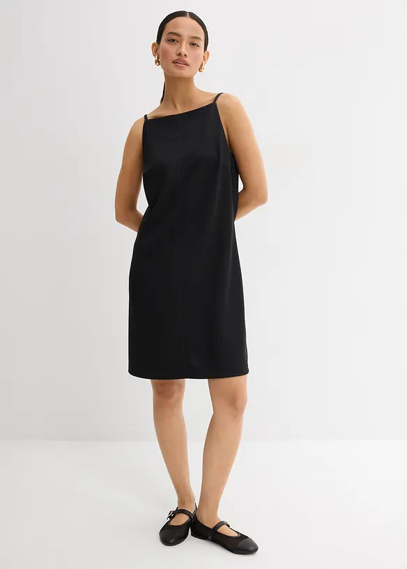 Robe courte en matière néoprène fluide, bonprix
