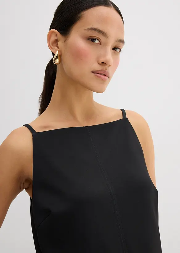 Robe courte en matière néoprène fluide, bonprix