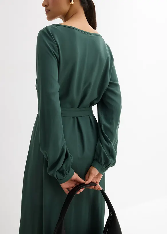 Robe midi en viscose, bonprix