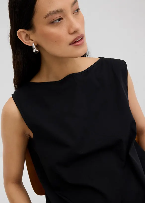 Top blouse 100% coton, bonprix