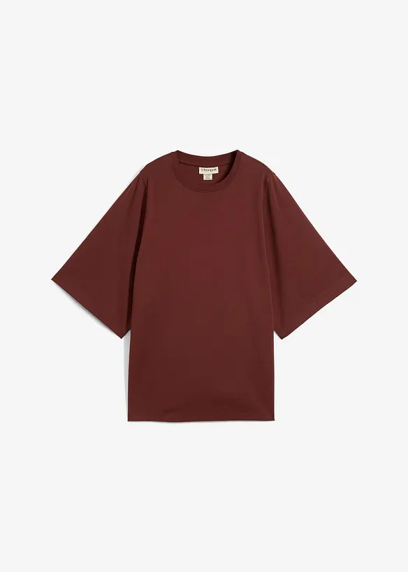 T-shirt oversize à manches amples, 100% coton, bonprix