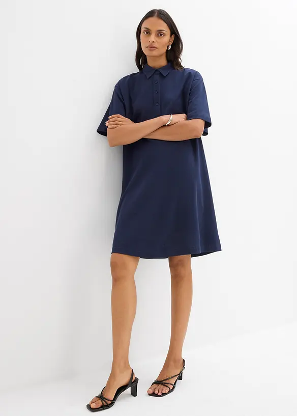 Robe polo 100% coton, bonprix