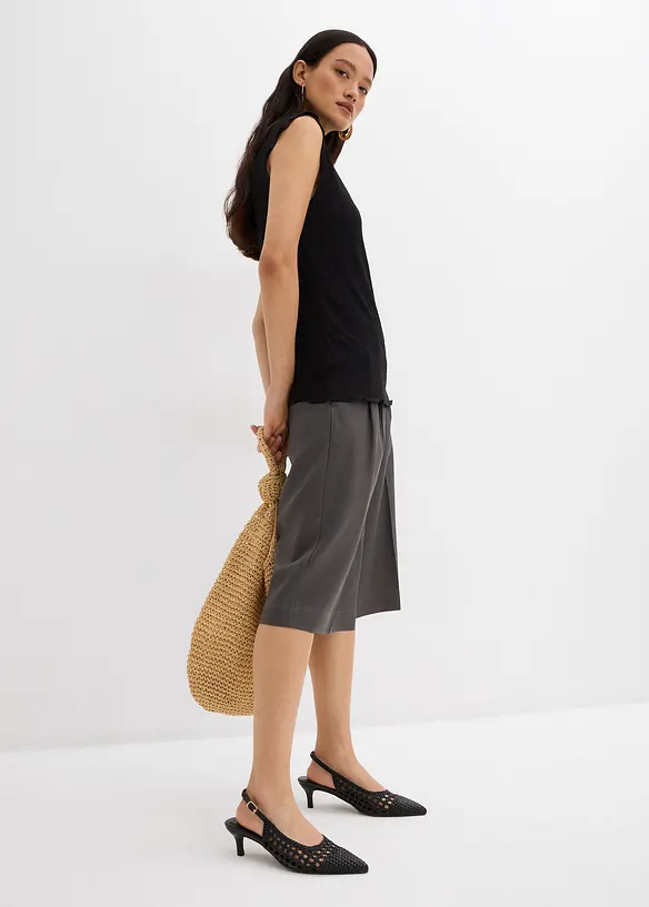 Top en crépon texturé, bonprix