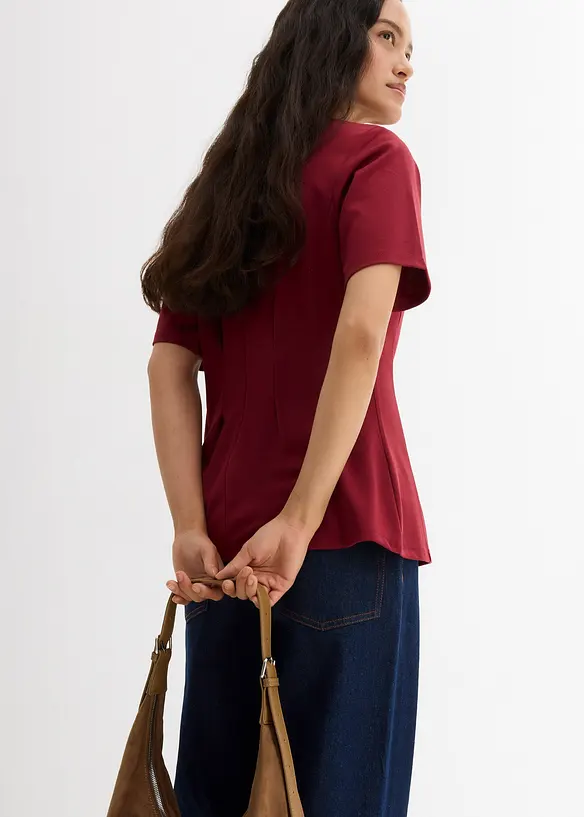 T-shirt cintré en jersey Milano confortable, bonprix