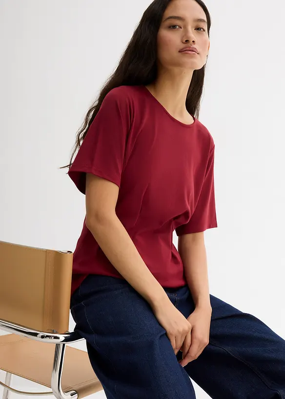 T-shirt cintré en jersey Milano confortable, bonprix