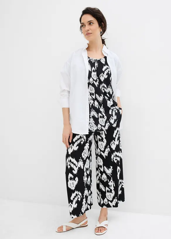 Pantalon en jersey viscose, bonprix