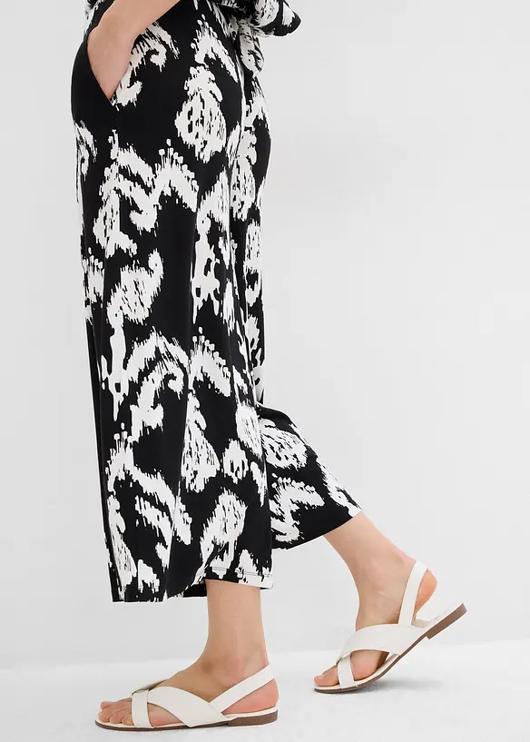 Pantalon en jersey viscose, bonprix