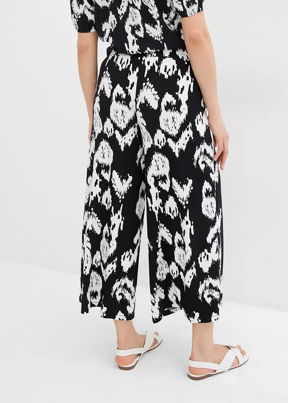 Pantalon en jersey viscose, bonprix