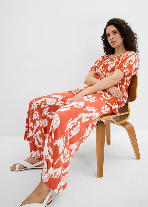 Pantalon en jersey viscose, bonprix