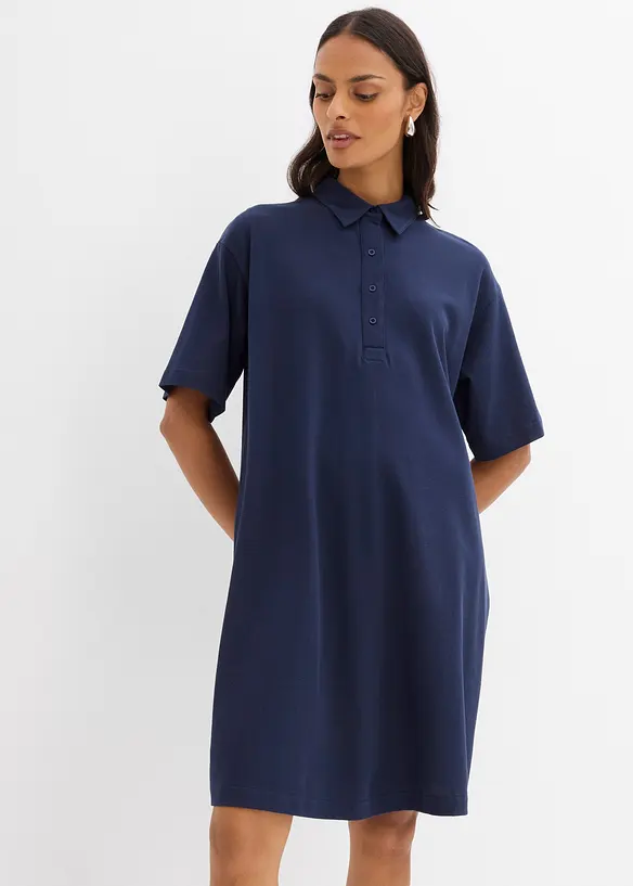Robe polo 100% coton, bonprix