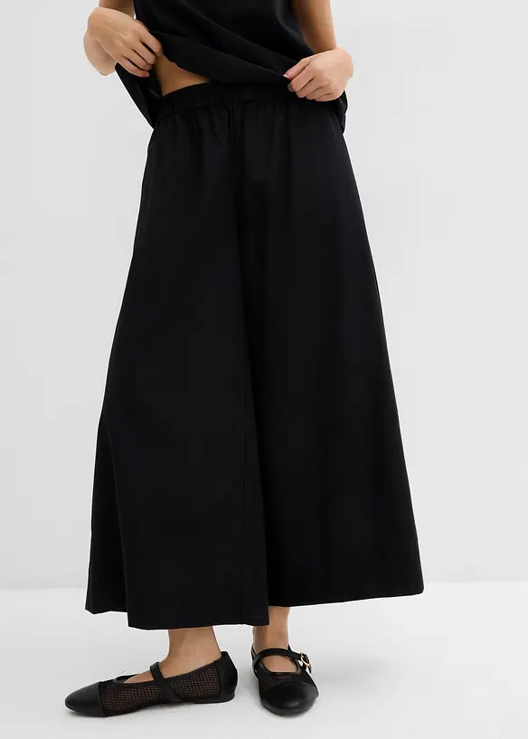 Jupe-culotte ample 100% coton, bonprix