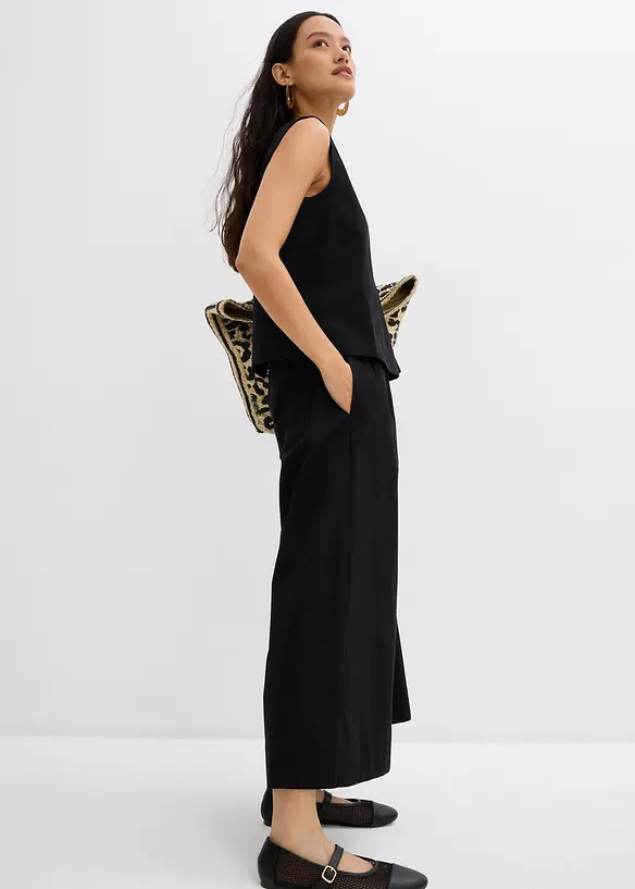 Jupe-culotte ample 100% coton, bonprix