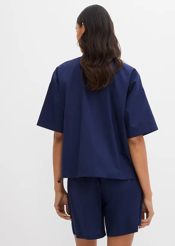 Chemisier oversize 100 % coton, bonprix