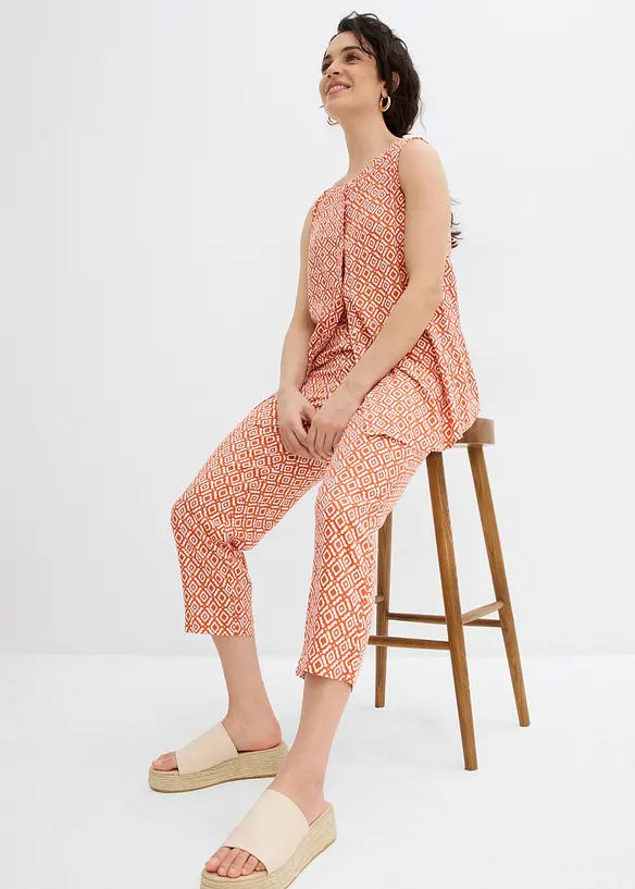 Pantalon sarouel en viscose, bonprix