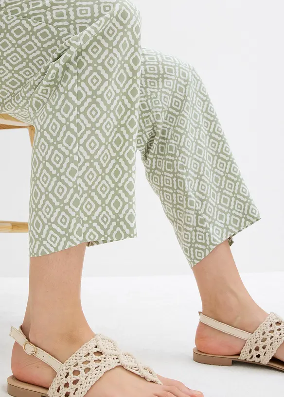 Pantalon sarouel en viscose, bonprix