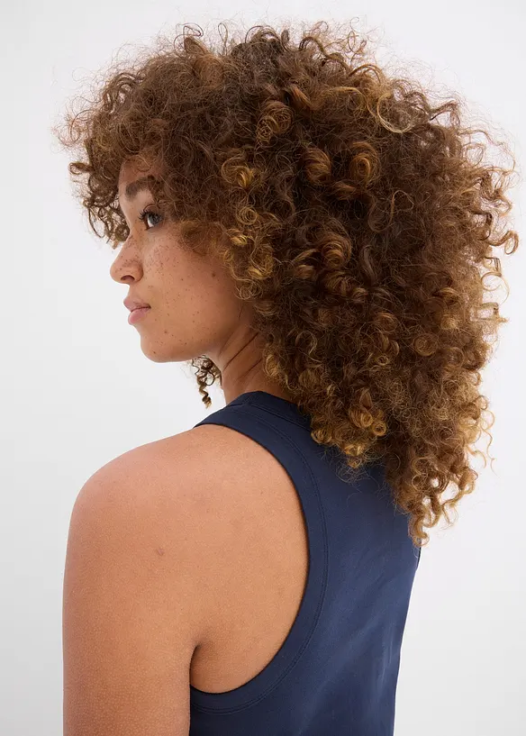 Lot de 2 robes &agrave; bretelles en interlock 100% coton, bonprix