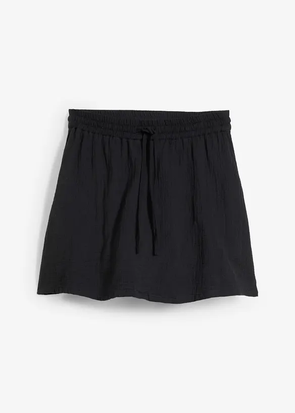 Jupe-short en gaze de coton, bonprix