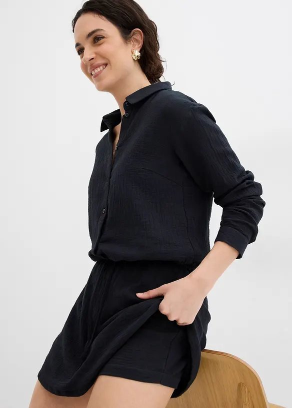 Jupe-short en gaze de coton, bonprix