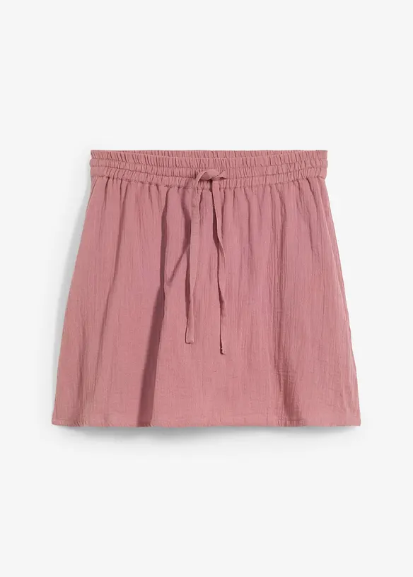 Jupe-short en gaze de coton, bonprix