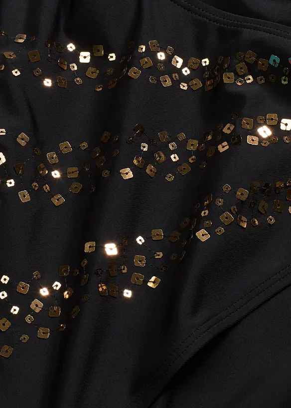 Maillot 1 pièce à paillettes, bonprix