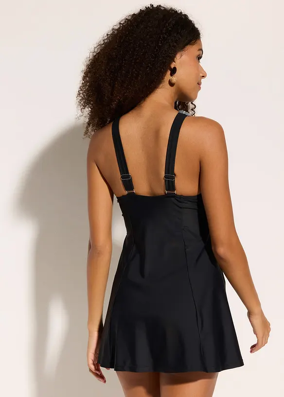 Robe de bain à effet croisé, bonprix