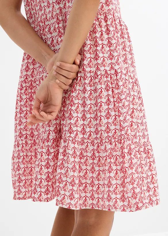 Robe fluide en viscose à fines bretelles, bonprix