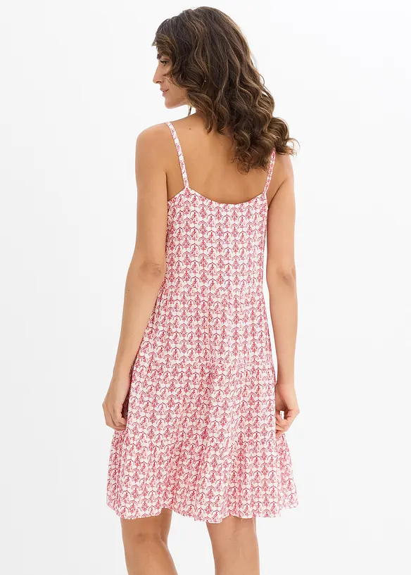 Robe fluide en viscose à fines bretelles, bonprix