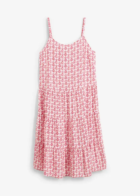 Robe fluide en viscose à fines bretelles, bonprix