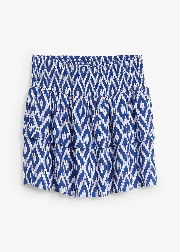 Mini-jupe en viscose fluide, bonprix