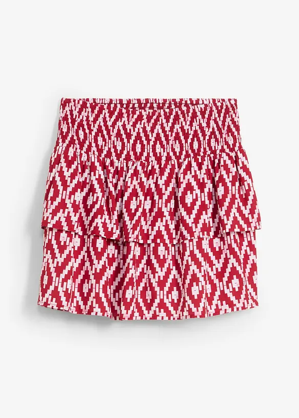 Mini-jupe en viscose fluide, bonprix