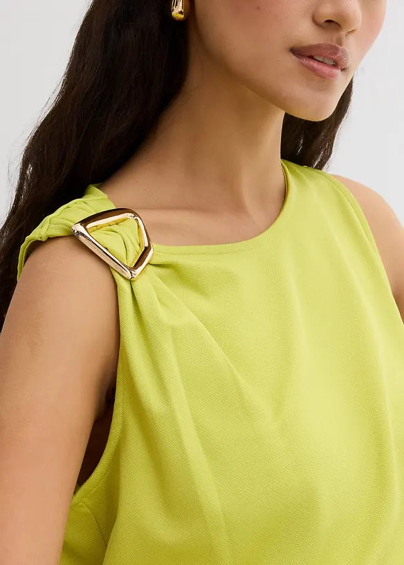 Top en crêpe texturé, bonprix