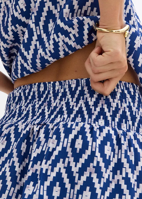 Mini-jupe en viscose fluide, bonprix