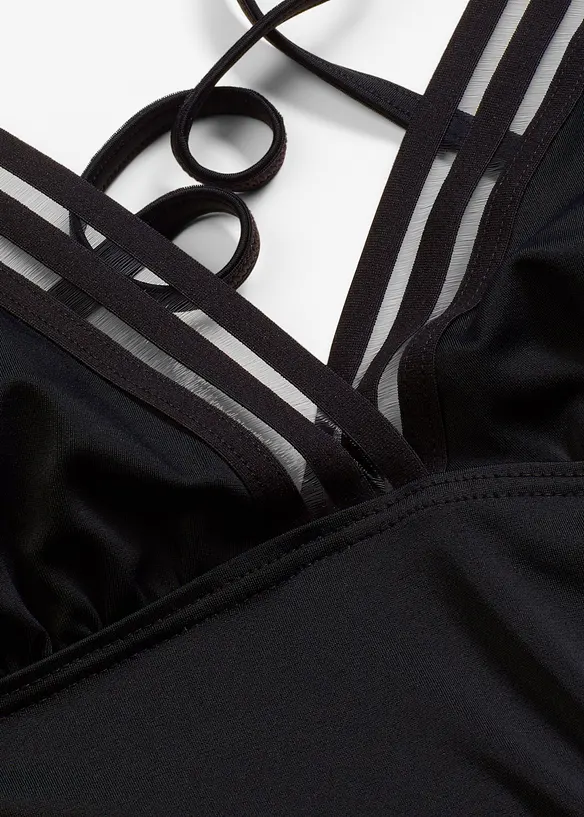 Maillot 1 pièce dos nu avec décolleté plongeant, bonprix