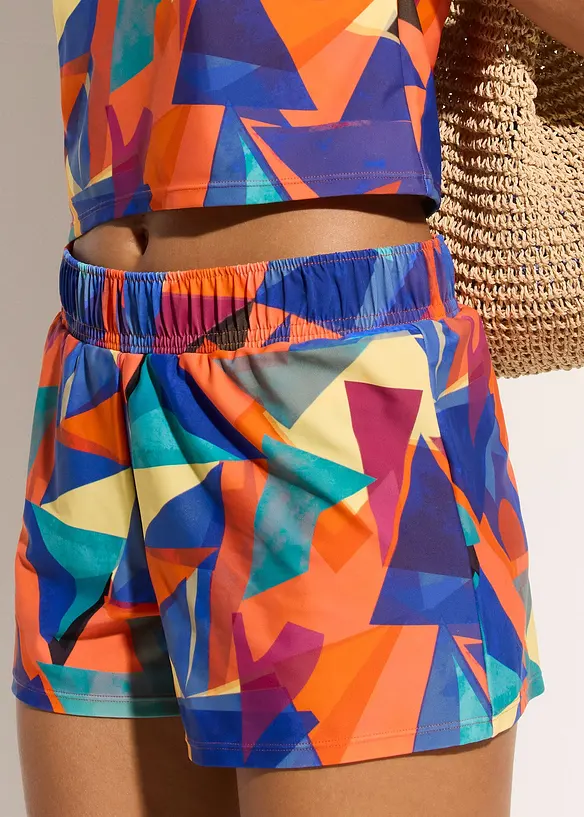 Tankini (ens. 2 pces) avec short, bonprix