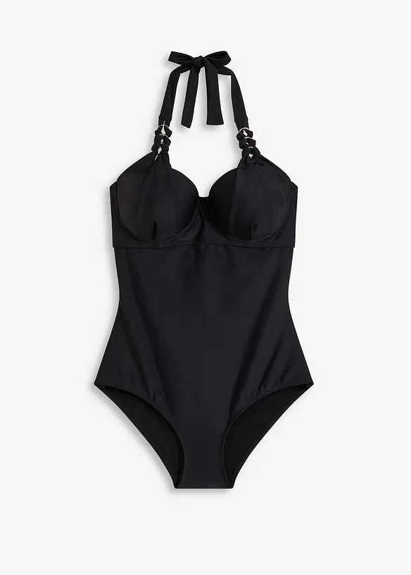 Maillot 1 pièce sculptant à armatures, maintien modéré, bonprix